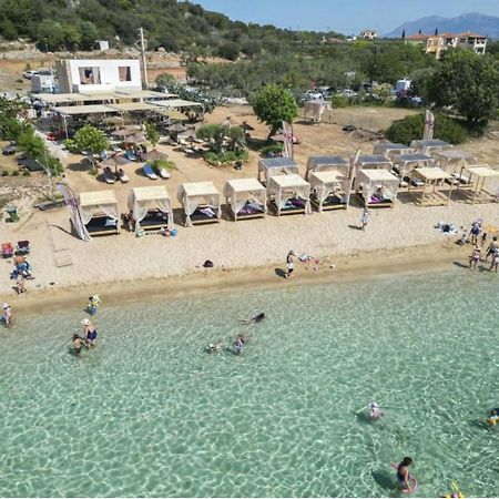 Fully Equipped Beach House At Pachia Ammos Plytra Esterno foto