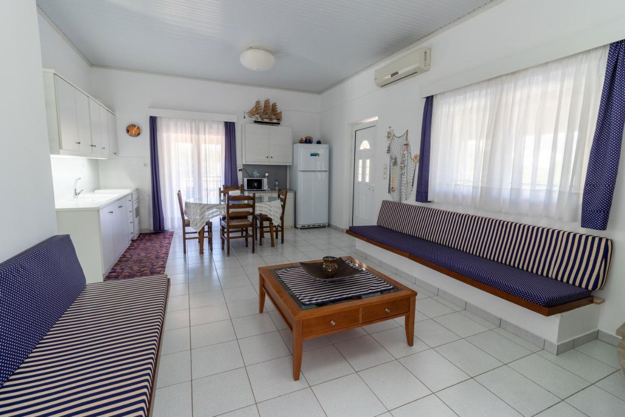 Fully Equipped Beach House At Pachia Ammos Plytra Esterno foto