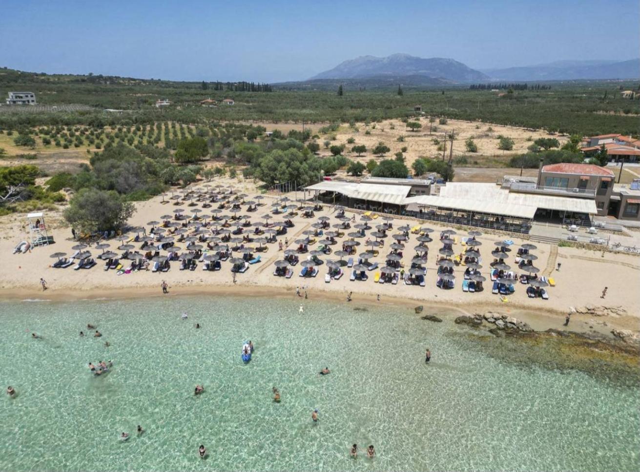 Fully Equipped Beach House At Pachia Ammos Plytra Esterno foto
