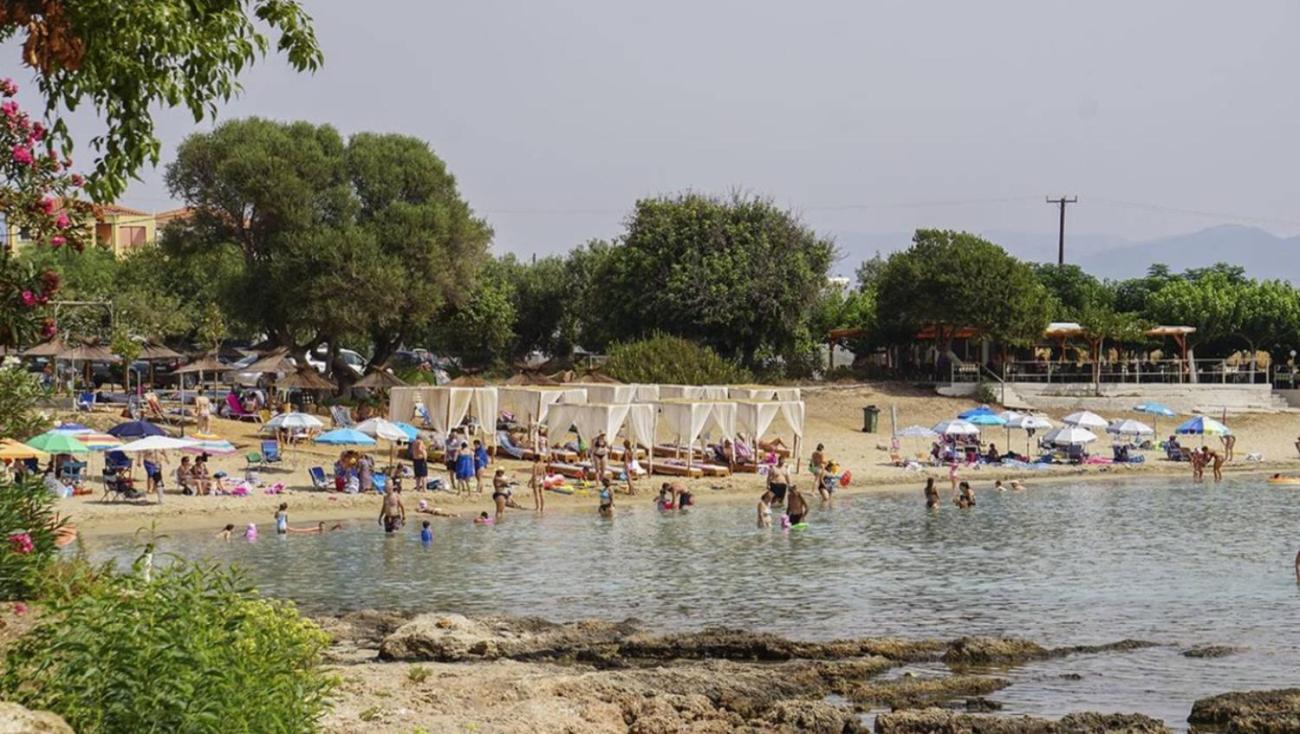 Fully Equipped Beach House At Pachia Ammos Plytra Esterno foto